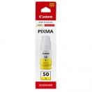 Canon originální ink GI-50 Y, 3405C001, yellow, 7700str., 70ml