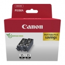 Canon originální ink PGI-35 BK, 1509B029, black, 2*191str., 2*9.3ml