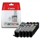 Canon originální ink PGI-580 PGBK/CLI-581 CMYK, 2078C008, CMYK, blistr s ochranou, 1*11.2 + 4*5.6ml, 5-pack