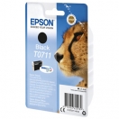 Epson originální ink C13T07114022, black, blistr s ochranou, 7,4ml