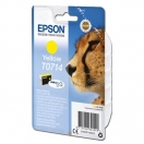 Epson originální ink C13T07144012, yellow, 5,5ml