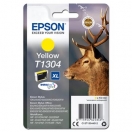 Epson originální ink C13T13044012, T1304, yellow, 765str., 10,1ml