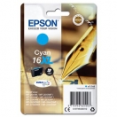 Epson originální ink C13T16324012, T163240, 16XL, cyan, 6.5ml