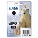 Epson originální ink C13T26014012, T260140, black, 6,2ml