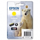 Epson originální ink C13T26144012, T261440, yellow, 4,5ml