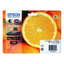 Epson originální ink C13T33574011, T33XL, CMYK, 12,2/3x8,9/8,1ml