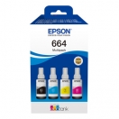 Epson originální ink C13T66464A, CMYK