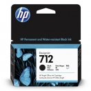 HP originální ink 3ED70A, HP 712, black, 38ml