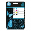 HP originální ink 6ZC69AE, HP 953, CMYK, 4-pack