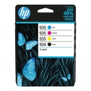 HP originální ink 6ZC72AE, HP 934/935, CMYK, multipack