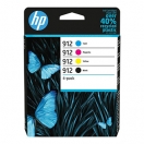 HP originální ink 6ZC74AE, HP 912, CMYK, 4*315str., multipack