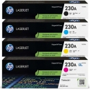 HP originální toner W2301A, HP 230A, cyan, 1800str.