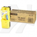 Kyocera originální toner TK820Y, 1T02HPAEU, yellow, 7000str.