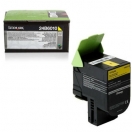 Lexmark originální toner 24B6010, 24B6010, yellow, 3000str., high capacity