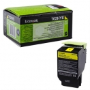 Lexmark originální toner 70C2HYE, yellow, 3000str.