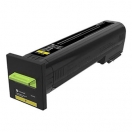 Lexmark originální toner 72K20Y0, yellow, 8000str., extra high capacity, return