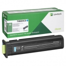 Lexmark originální toner 73B20C0, cyan, 15000str., return