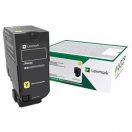 Lexmark originální toner 73B20Y0, yellow, 15000str., return