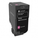 Lexmark originální toner 74C0H30, magenta, 12000str., high capacity