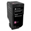 Lexmark originální toner 74C20M0, magenta, 3000str., return