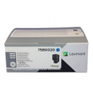 Lexmark originální toner 75B0020, cyan, 10000str., high capacity