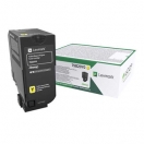 Lexmark originální toner 75B20Y0, yellow, 10000str., return