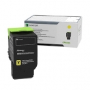 Lexmark originální toner 78C0X40, yellow, 5000str., extra high capacity