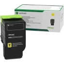 Lexmark originální toner 78C2XY0, yellow, 5000str., extra high capacity, return