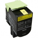 Lexmark originální toner 80C0H40, yellow, 3000str., high capacity