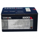 Lexmark originální toner 80C0X30, magenta, 4000str., extra high capacity