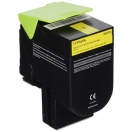 Lexmark originální toner 80C0X40, yellow, 4000str., extra high capacity