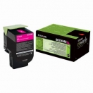 Lexmark originální toner 80C2XME, magenta, 4000str.