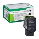 Lexmark originální toner C232HK0, black, 3000str., high capacity, return