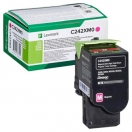 Lexmark originální toner C242XM0, magenta, 3500str., extra high capacity, return